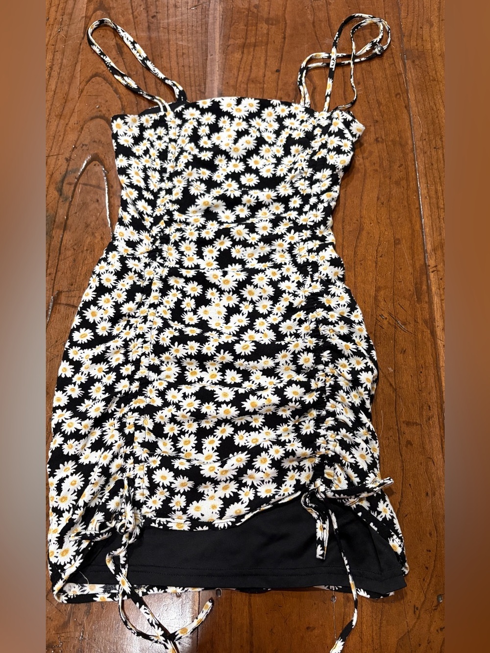 Garage Daisy Ruched Mini Dress XS - Picture 2 of 10